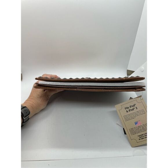 Leather Cow Hide Case for iPad and iPad 2 by Casual Outfitters New Gift Idea - Picture 5 of 8